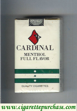 Cardinal Menthol Full Flavor cigarettes
